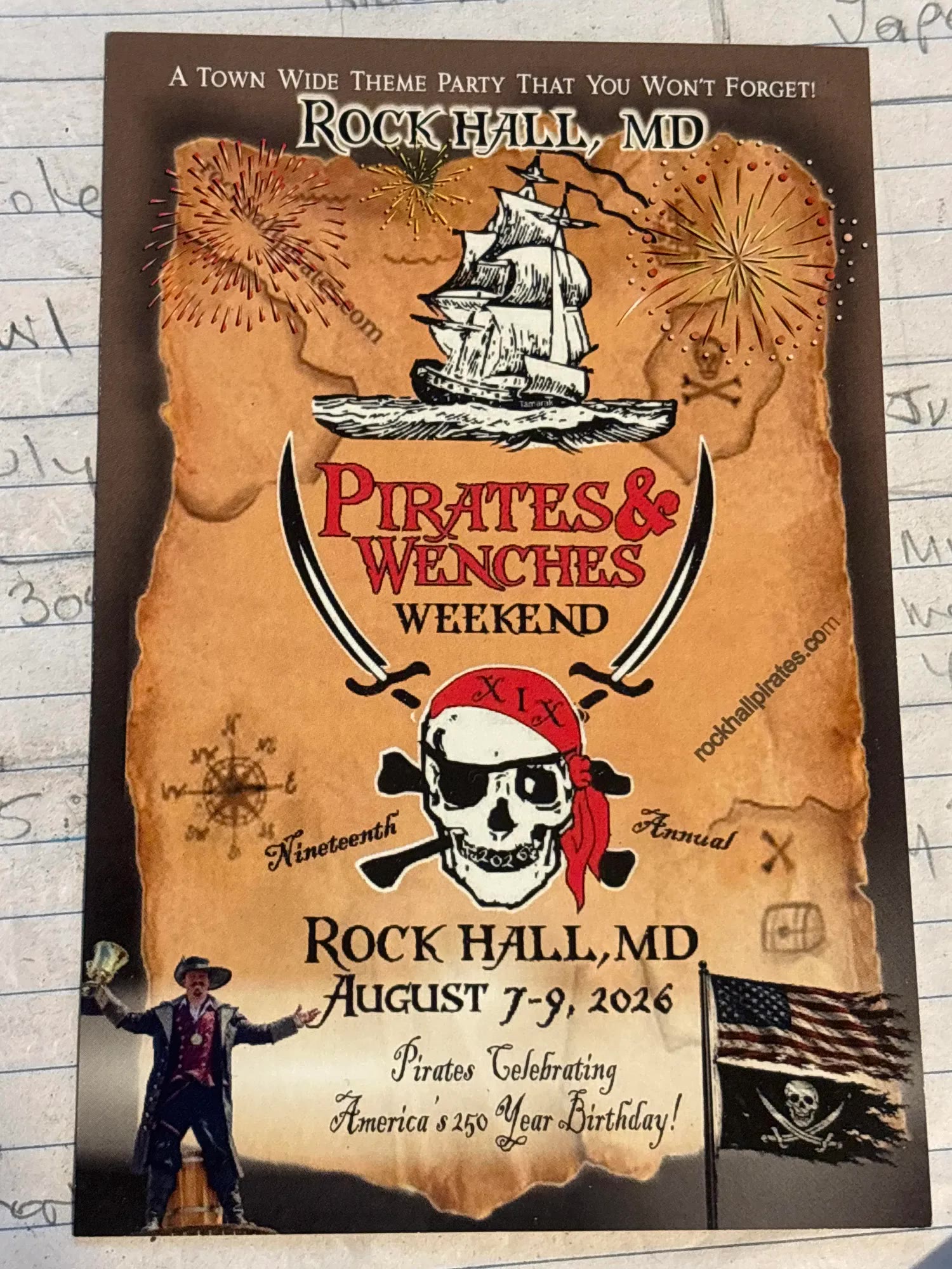 Pirates & Wenches Weekend 2026 poster